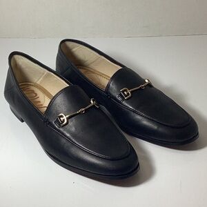 Sam Edelman Loraine Black Leather Loafers